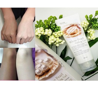 Tẩy Da Chết Amisilk Soft and Pure Chiết Xuất Ngọc Trai