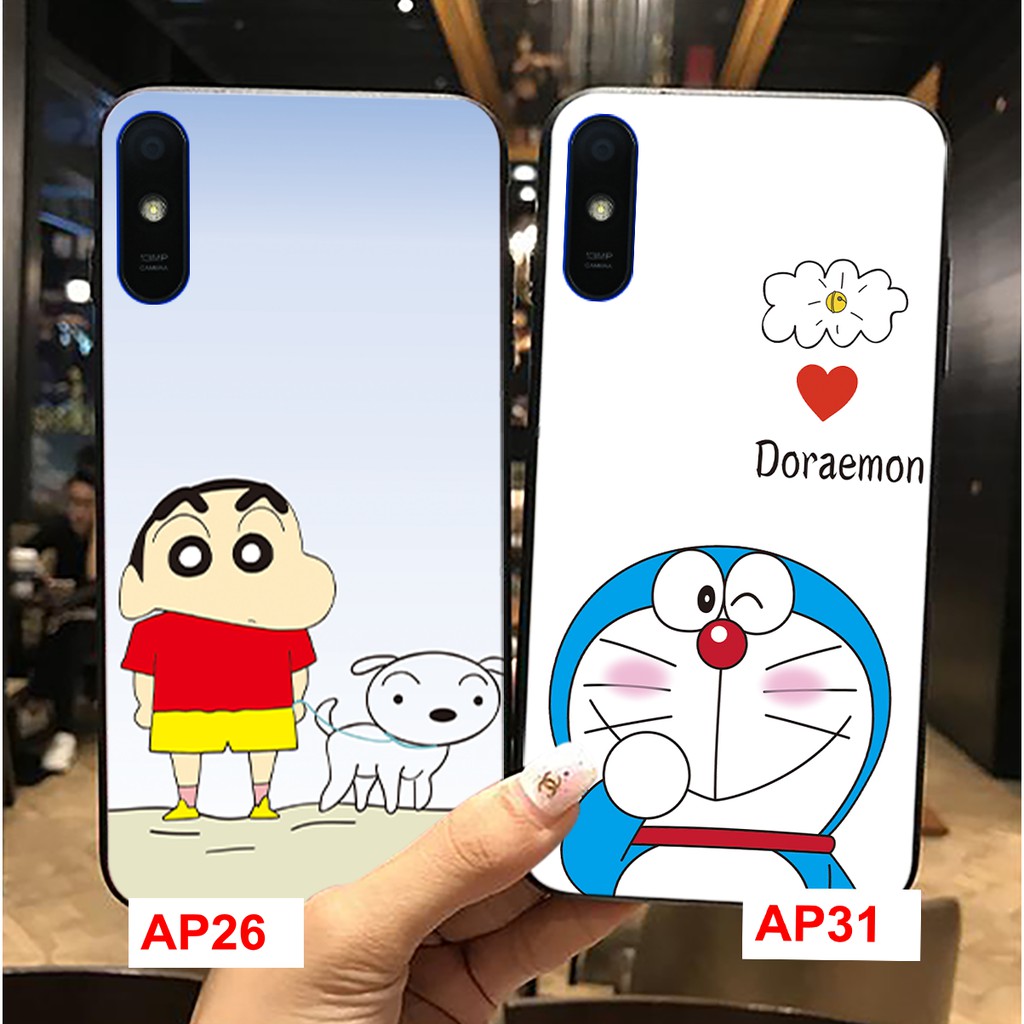 ỐP LƯNG XIAOMI REDMI 9A IN HÌNH DOREAMON-SHIN BÚT CHÌ CỰC DỄ THƯƠNG BỀN ĐẸP