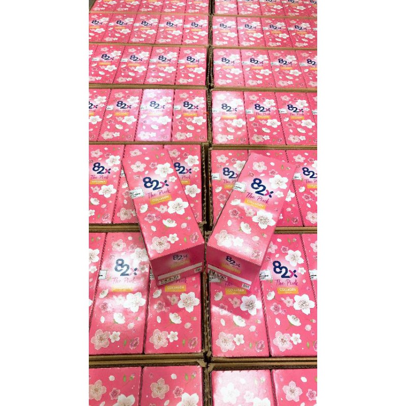 Nước uống 82x the Pink Collagen đẹp da 1000mg collagen - Út store