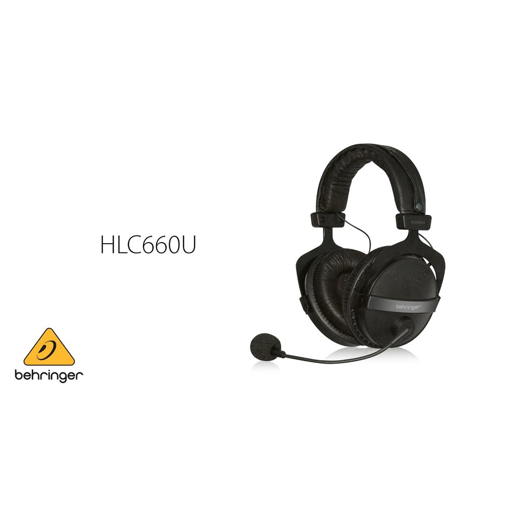 Behringer HLC660U - Tai Nghe Chụp Tai Stereo, Giắc USB, Tích Hợp Micro