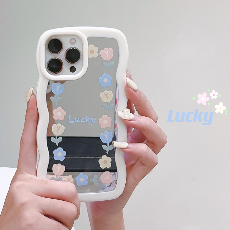 Ốp lưng iphone ốp Điện Thoại Họa Tiết Ren Tráng Gương Sang Trọng Cho iPhone 14 13 12 11 PROMAX XS XR XSMAX SE2020 6 7 8PLUS