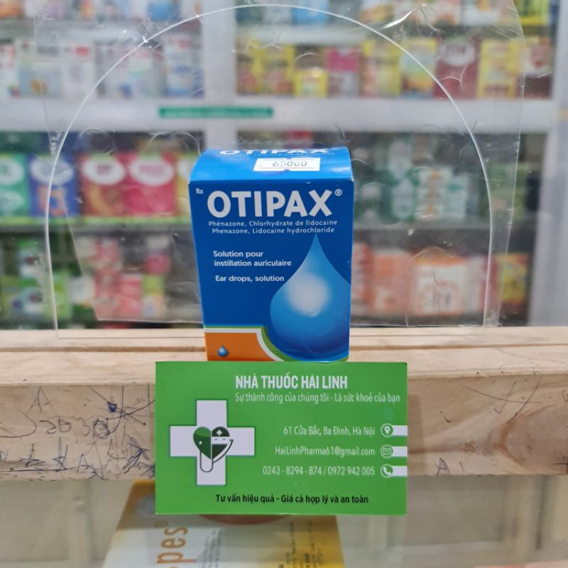 Dung dịch nhỏ tai Otipax Pháp ⚡ Tặng quà ⚡ Giúp giảm đau tai
