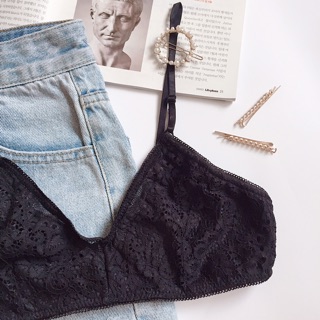 Crop bralette - Đồ lót thiết kế (Tặng kèm mút)