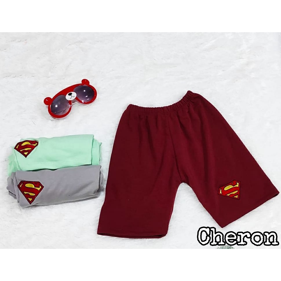 Cheron Quần Short Thể Thao 21592 - Bé Gái Clana Thể Thao Thư Giãn Chất Liệu Màu Xanh Bạc Hà Ash Maroon