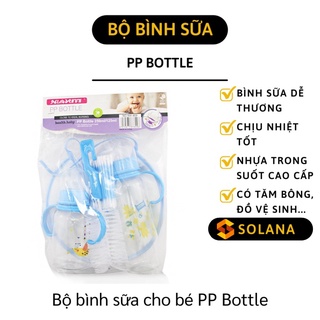 Bộ bình sữa yếm cho bé PP Bottle- Bình sữa cho bé- Bình đựng sữa