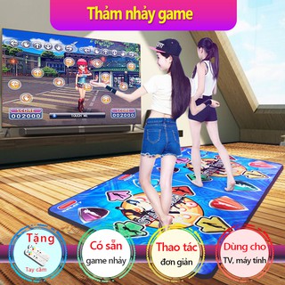 OT516W OT516LThảm nhảy audition tại nhà, tập nhảy,  chơi game nhảy có dây, kết nối máy tính TV có tay cầm có dây