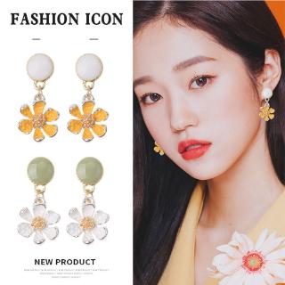 Bông tai hoa cúc dễ thương phong cách Hàn Quốc