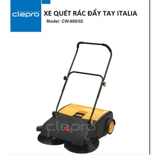 Xe quét rác đẩy tay clepro cw-800/02