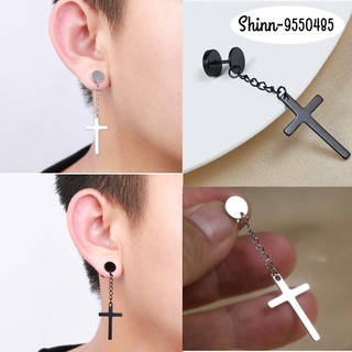 Khuyên tai nam - khuyên nam BTS - bông tai Unisex titan không gỉ