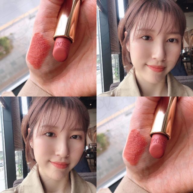 🍒Son thỏi lì Espoir  Colorful Nude Lipstick No Wear Gentle Matte