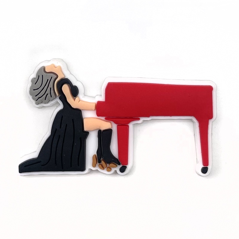 Phụ Kiện Trang Trí Giày Hoạt Hình Taylor Swift Jibits Croc Pin Lover Croc Jibbits Charm Red Shoes Jibitz