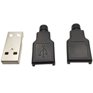 [HCM] Đầu USB A Đực 4P kèm vỏ
