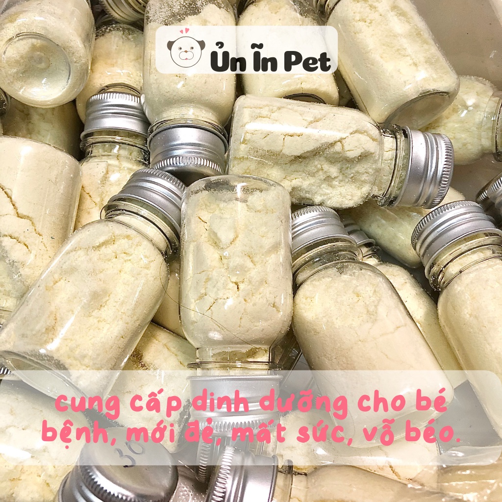 Sữa dê cho hamster, sóc, bọ, nhím, thỏ CHAI CHIẾT