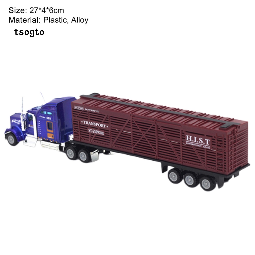 Mô Hình Xe Container Bằng Hợp Kim Không Phai Màu Dành Cho Người Lớn