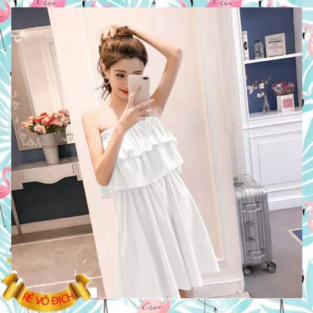 (mới) VÁY TRỄ VAI LOẠI 1 - ĐẦM BỆT VAI MẶC 2 KIỂU - (Sp sẵn)