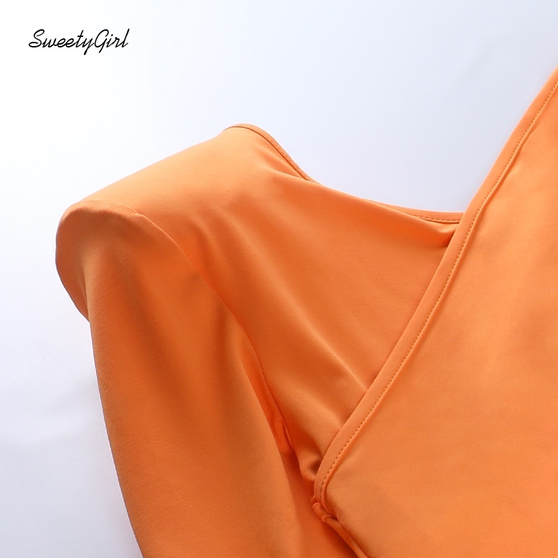 Áo Thun Tay Dài Dáng Ôm Màu Trơn Thời Trang Dành Cho Nữ