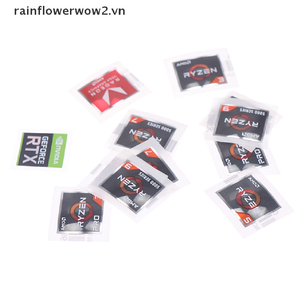 AMD Nhãn Dán Logo ATHLON Ryzen R 3 5 7 PRO7 Trang Trí Xe Hơi