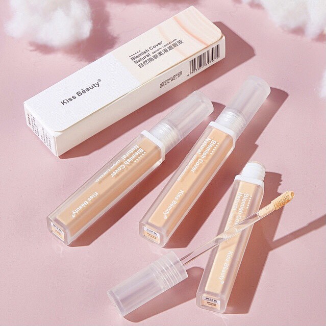 Kem che khuyết điểm KISS BEAUTY Blemish Cover Natural Smooth Concealer bám da, siêu che phủ KISS14 | BigBuy360 - bigbuy360.vn