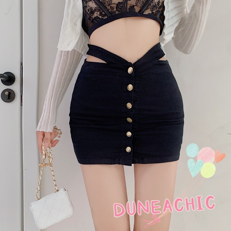 Quần short DUNEA phối nút thời trang gợi cảm dành cho nữ