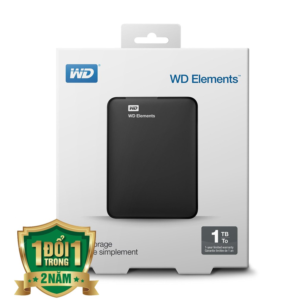 HDD Ổ cứng di động 1BB W D 3.0 - BH 24 THÁNG | BigBuy360 - bigbuy360.vn