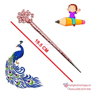 Bút cây trâm cài tóc chim công  N658