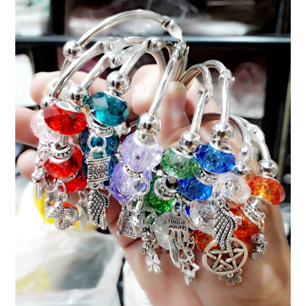 Kiềng tay mix chram kèm đá