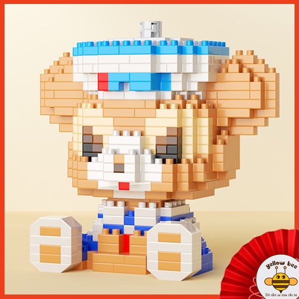 Đồ chơi xếp hình nhiều chi tiết ,Bộ đồ chơi lắp ráp lắp ghép mô hình 3D mini cho bé trai bé gái