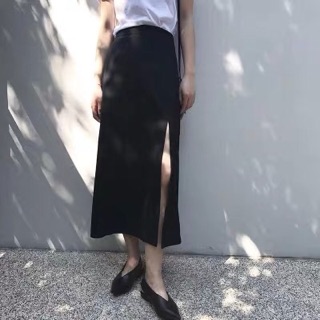 Váy Xẻ Tà / BLACK SKIRT CHEUNGSAM