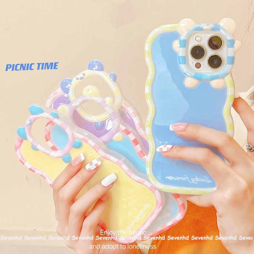 Ốp Điện Thoại Mềm Chống Sốc In Hình Quái Vật Cho iPhone 13 12 11 Pro Max Xs Max Xr X 7 8 6 6s Plus