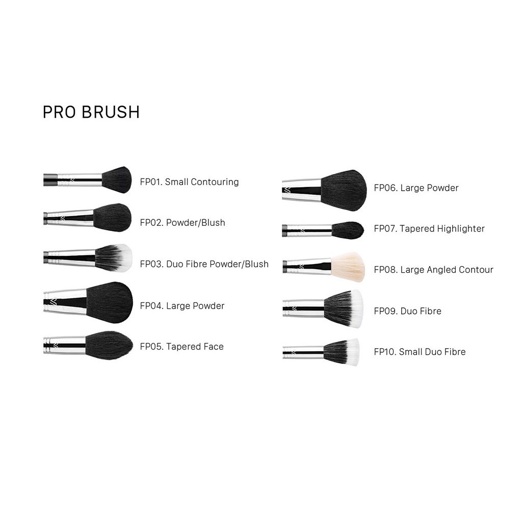 Cọ Đánh Nền Vacosi Pro Studio Foundation Đầu Dẹp Nhỏ