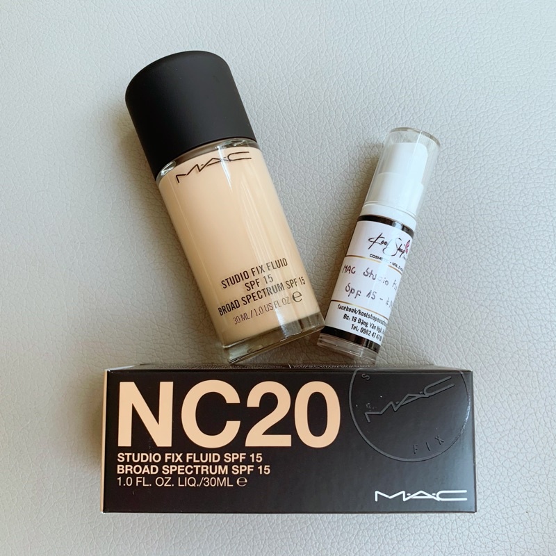 Kem Nền Huyền Thoại MAC Studio Fix Fluid SPF 15