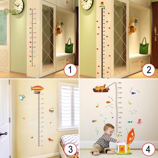 Miếng dán tường đo chiều cao cho bé dễ thương