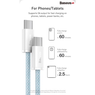 Cáp Sạc Siêu Nhanh Baseus Dynamic Series Fast Charging Data Cable Type-C to Type-C 100W