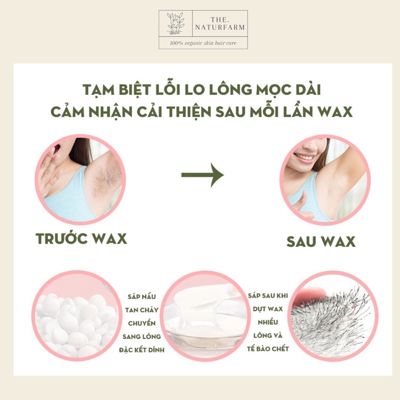 Sáp wax lông cao cấp siêu bám [ 100gr ] Sáp dừa sữa coconut &amp; trong suốt starsoft