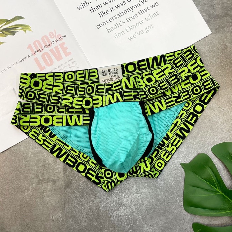 SALE, Quần lót nam Miboer, quần lót tam giác thun lưới gợi cảm