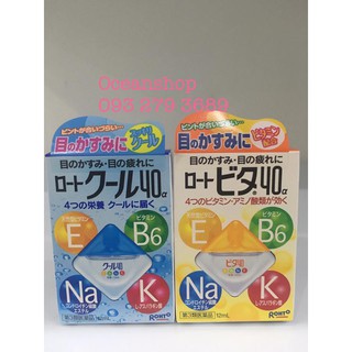 Nước nhỏ mắt Rohto Nhật bản Vita 40 bổ sung vitamin (12ml)