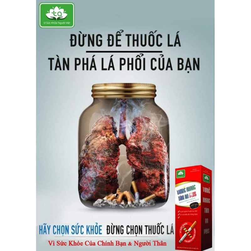 [Hàng Chính hãng ] Bột Cai Thuốc Lá Thuốc Lào Vương Khang Tâm An