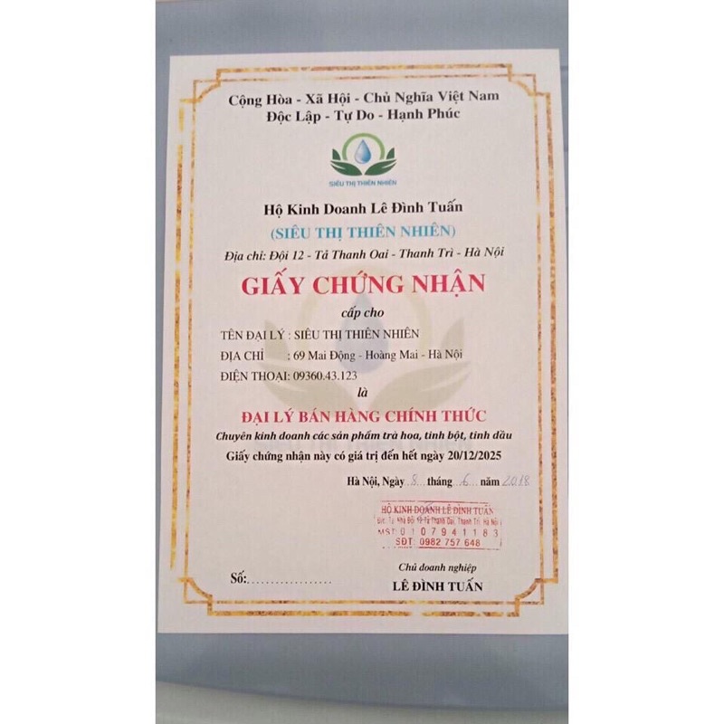 Trà Hoa quả Bali mix dứa