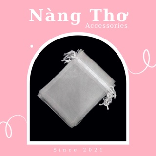 Túi dây rút màu trắng Nàng Thơ Accessories
