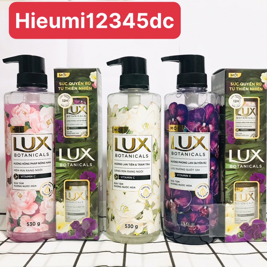 Sữa tắm nước hoa thơm Lux Botanicals