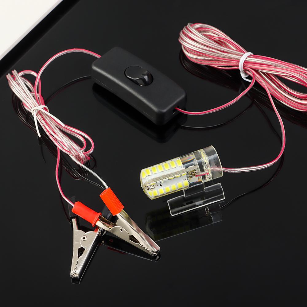 PISTA Đèn LED Câu Cá 48 Bóng Ánh Sáng Trắng / Trắng Ấm Chống Thấm Nước