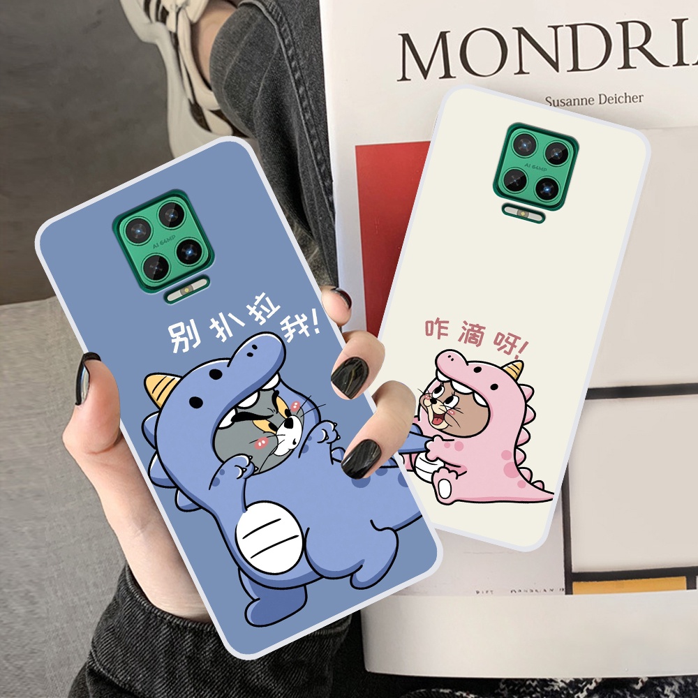 Ốp Vsmart Aris / Aris Pro in hình cặp đôi doremon, hổ, khủng long dễ thương