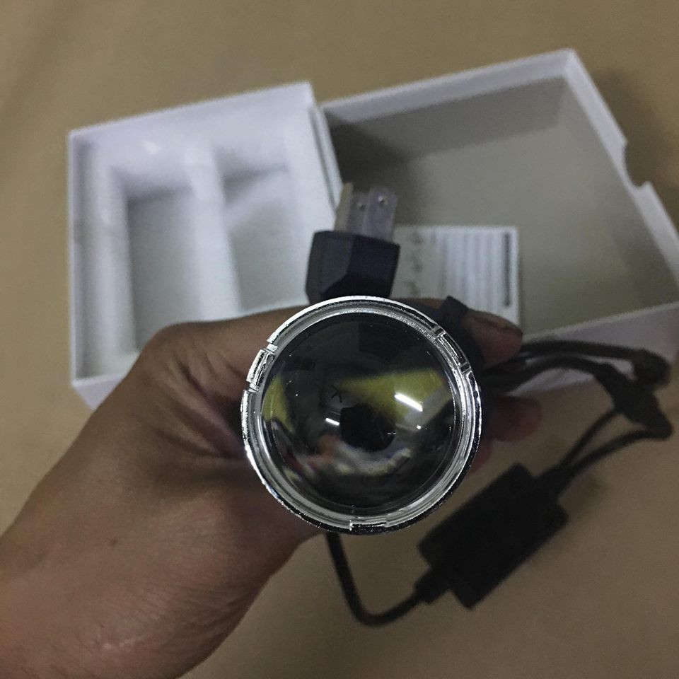 Đèn led bi cầu xenon mini ( xem clip test sáng )