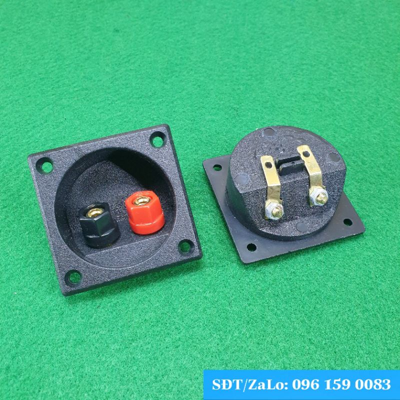 Trạm loa kích thước 5,5 x 5,5cm mạ vàng Cao Cấp ( giá 1 chiếc )