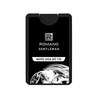 Nước hoa bỏ túi Romano Gentleman / Force 18ml