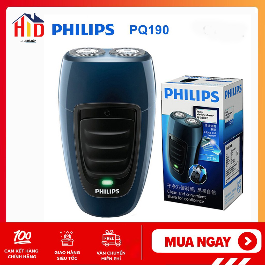 Máy cạo râu du lịch cao cấp Philips PQ190