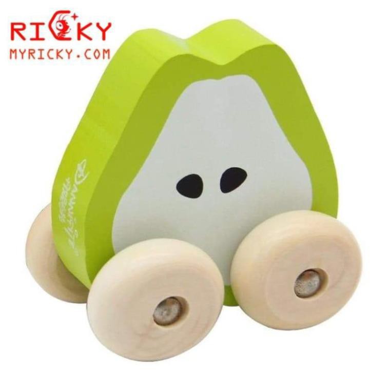 Đồ chơi xe trái cây bằng gỗ cho bé yêu