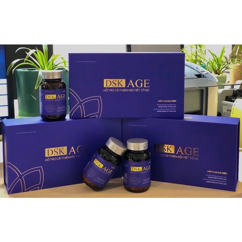 Viên uống DSK AGE Hỗ trợ bổ sung nội tiết tố nữ