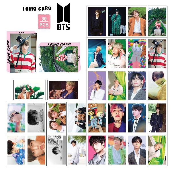 Lomo Card V BTS 30 TẤM SIÊU XINH