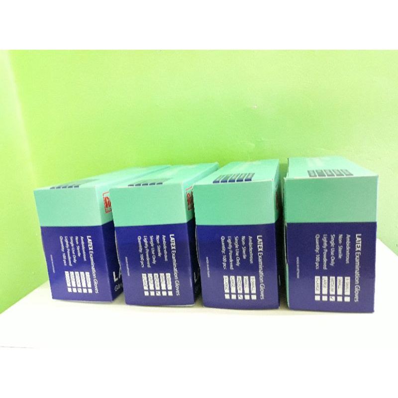Găng tay y tế Duy Hàng_LATEX Hộp 50 đôi (100 cái)